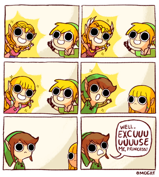 Illustration for article titled Damn It, Link, Put Those Eyes Away
